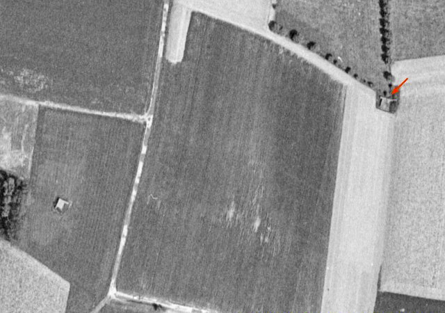 Ligne Maginot - BEF 349 - BOIS DES TOURELLES - (Blockhaus pour canon) -  - IGN - Géoportail 1969