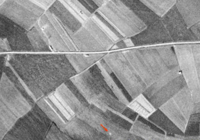 Ligne Maginot - BEF 346 - LE TONKIN - (Blockhaus pour canon) -  - IGN - Géoportail 1950