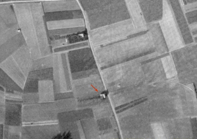 Ligne Maginot - BEF 351 - LORIFOSSE - (PC de Quartier) -  - IGN - Géoportail 1950