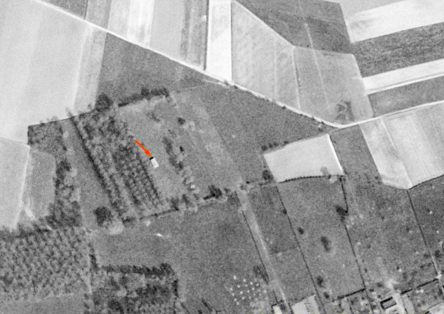 Ligne Maginot - BEF 373 - LA POSTERIE NORD OUEST - (Blockhaus pour arme infanterie) -  - IGN - Géoportail 1951
