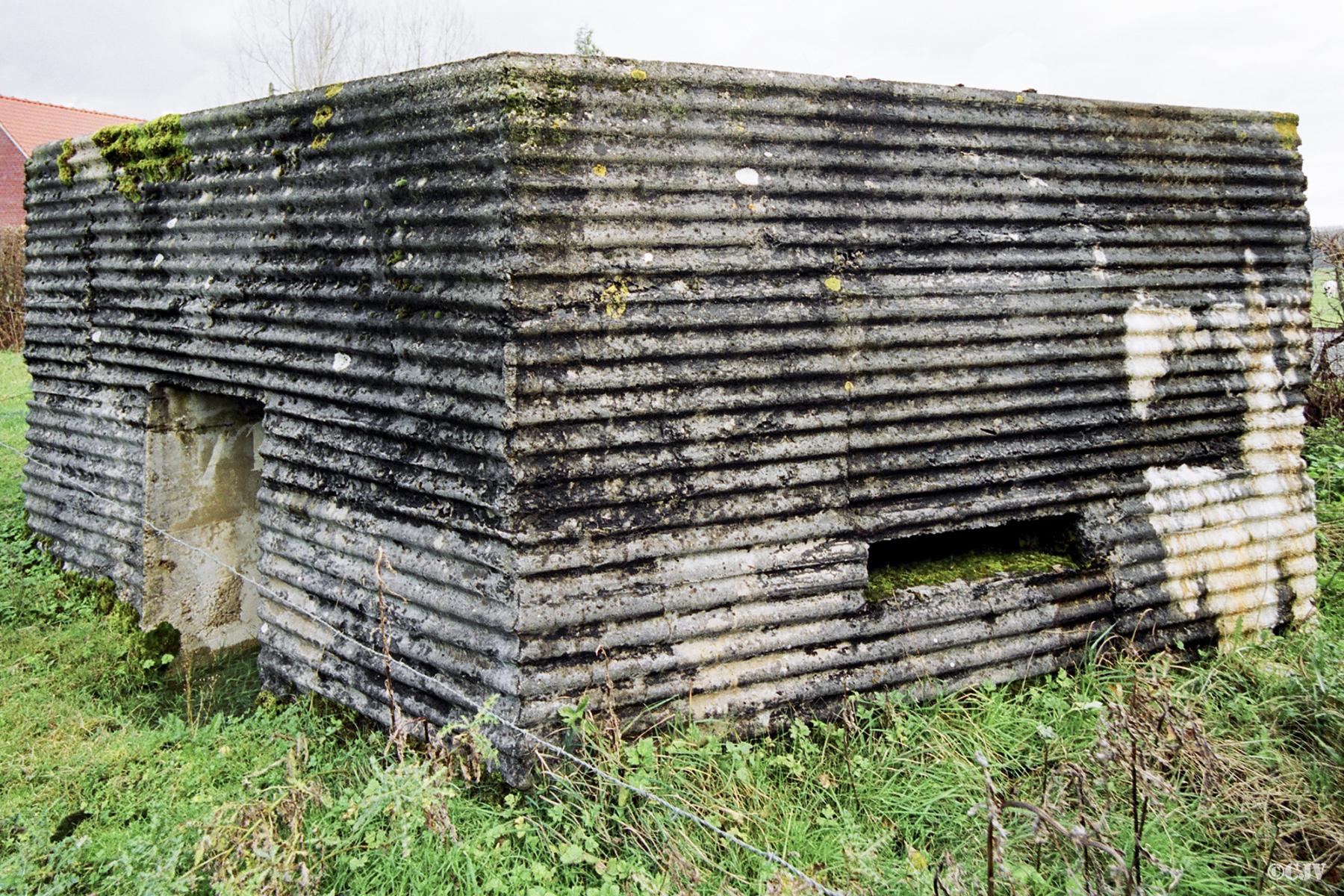 Ligne Maginot - BEF 381 - QUATRE CHEMINS SUD - (Blockhaus pour arme infanterie) -  - Caspar Vermeulen
