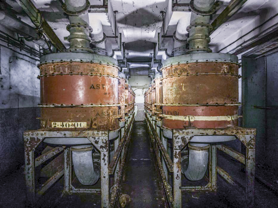Ligne Maginot - MONT des WELCHES - A21 (Ouvrage d'artillerie) - La salle des filtres - YAMI1900