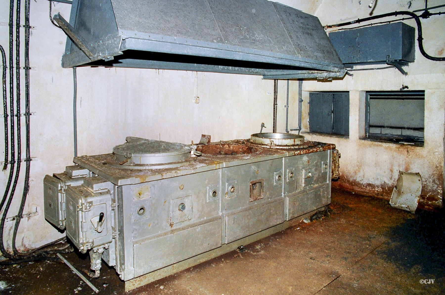 Ligne Maginot - MONT DES WELCHES - A21 - (Ouvrage d'artillerie) - La cuisine - Lia VERMEULEN