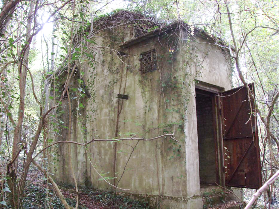 Ligne Maginot - MONT DES WELCHES - A21 - (Ouvrage d'artillerie) - Aux alentours de l'entrée des munitions. Le transformateur électrique. - Schnoupf