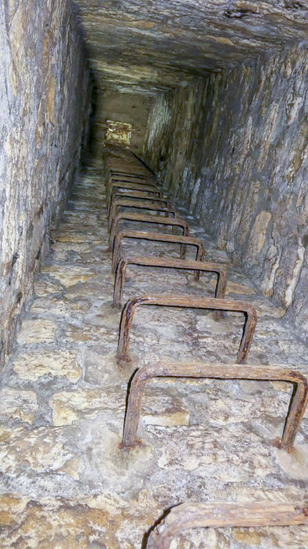 Ligne Maginot - VECKRING - X21 - (Abri) - L'issue de secours greffée sur l'égout visitable - DAHN Anja