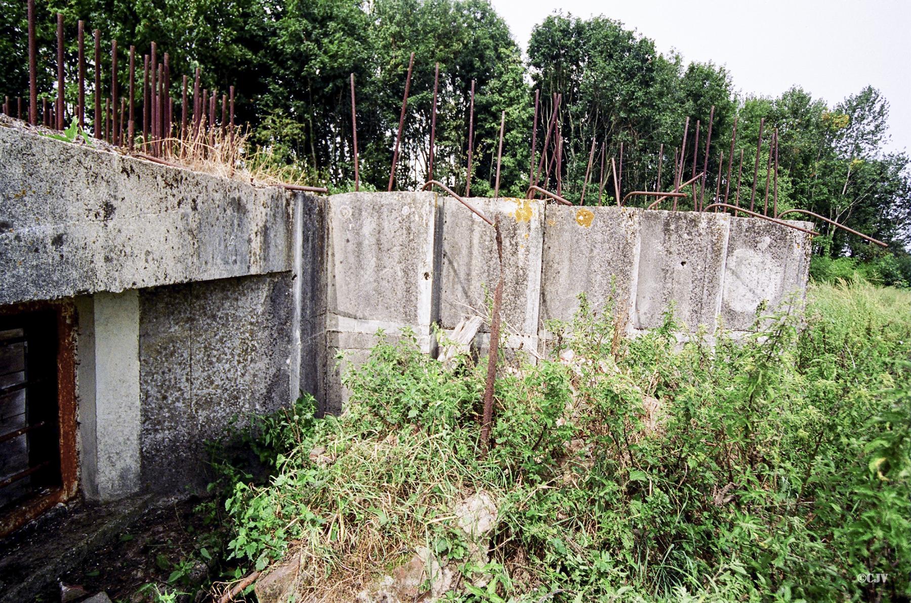 Ligne Maginot - BEF 472 - BOIS JACOB SUD - (Blockhaus pour canon) -  - Caspar Vermeulen