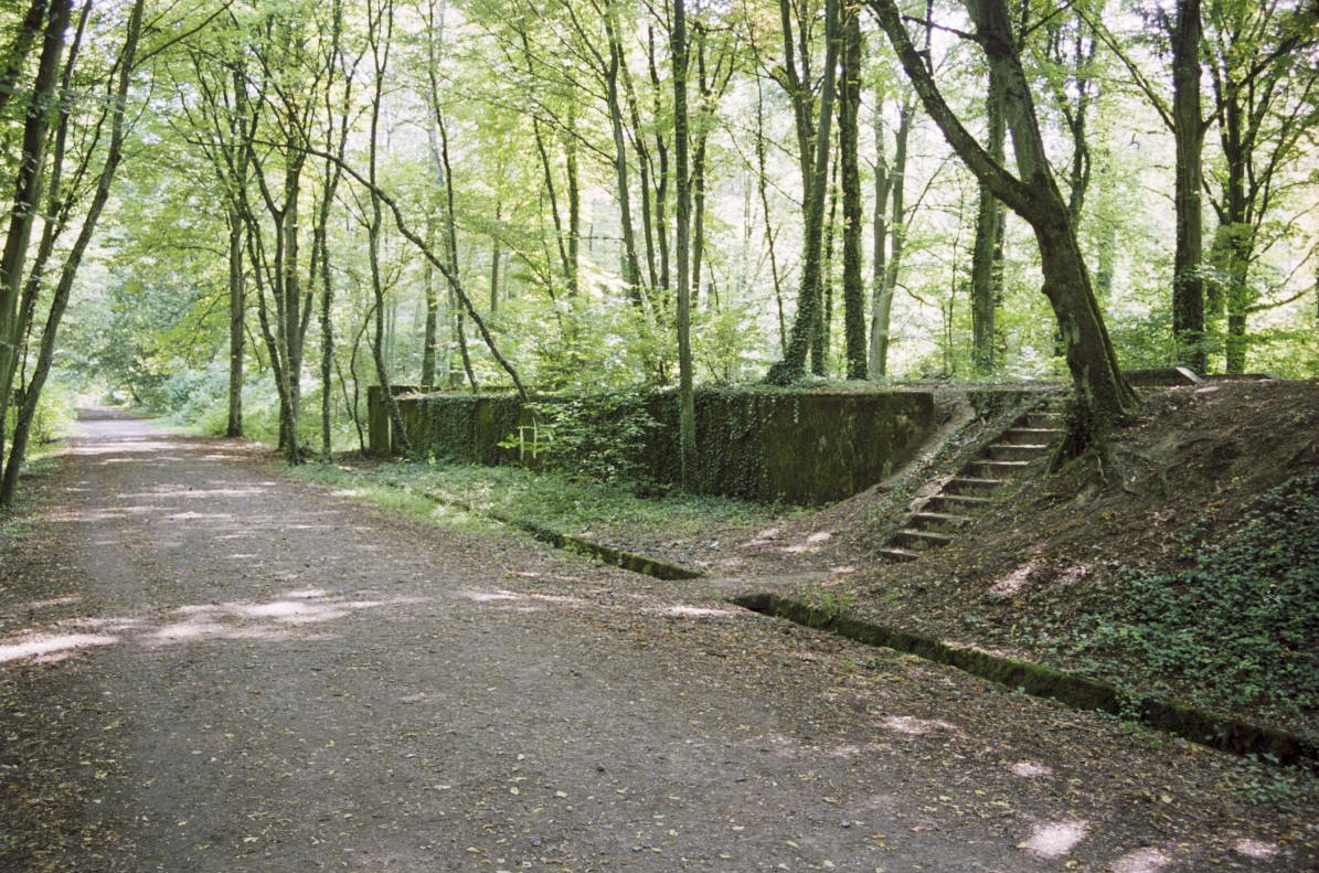 Ligne Maginot - SAINT HUBERT - DéPôT ARRIèRE - (Dépôt de Munitions) - Le quai de la gare de transbordement - Michal Prasil