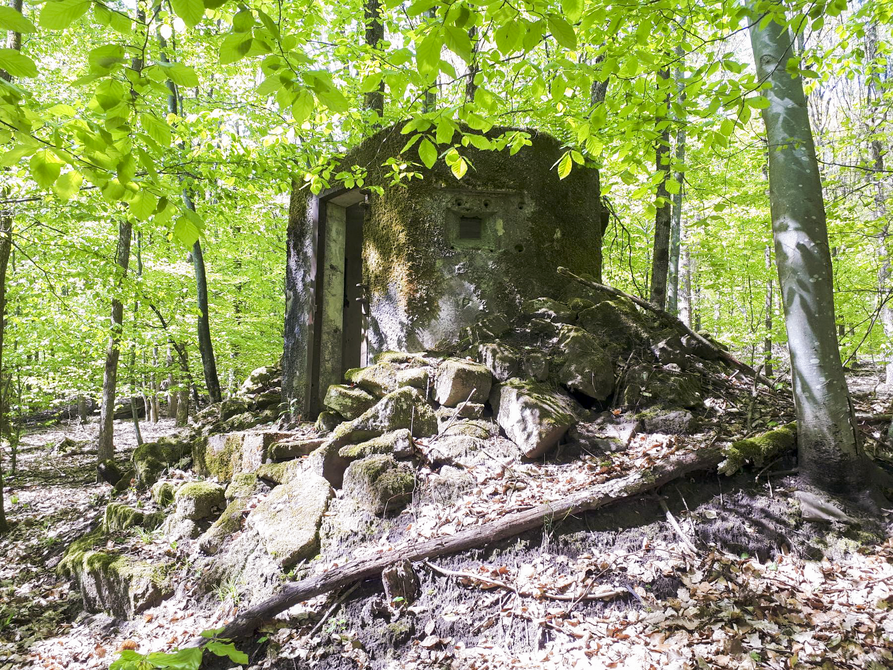 Ligne Maginot - FM49 - WEIBERSLOCH - (Blockhaus pour arme infanterie) - Créneau arrière droit - Gregory Fuchs