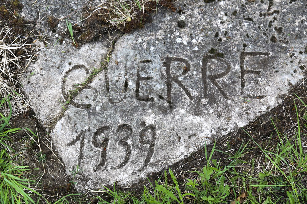 Ligne Maginot - EINSELING - A36 - (Ouvrage d'infanterie) - Inscription guerre 1939 - Alain Perouffe