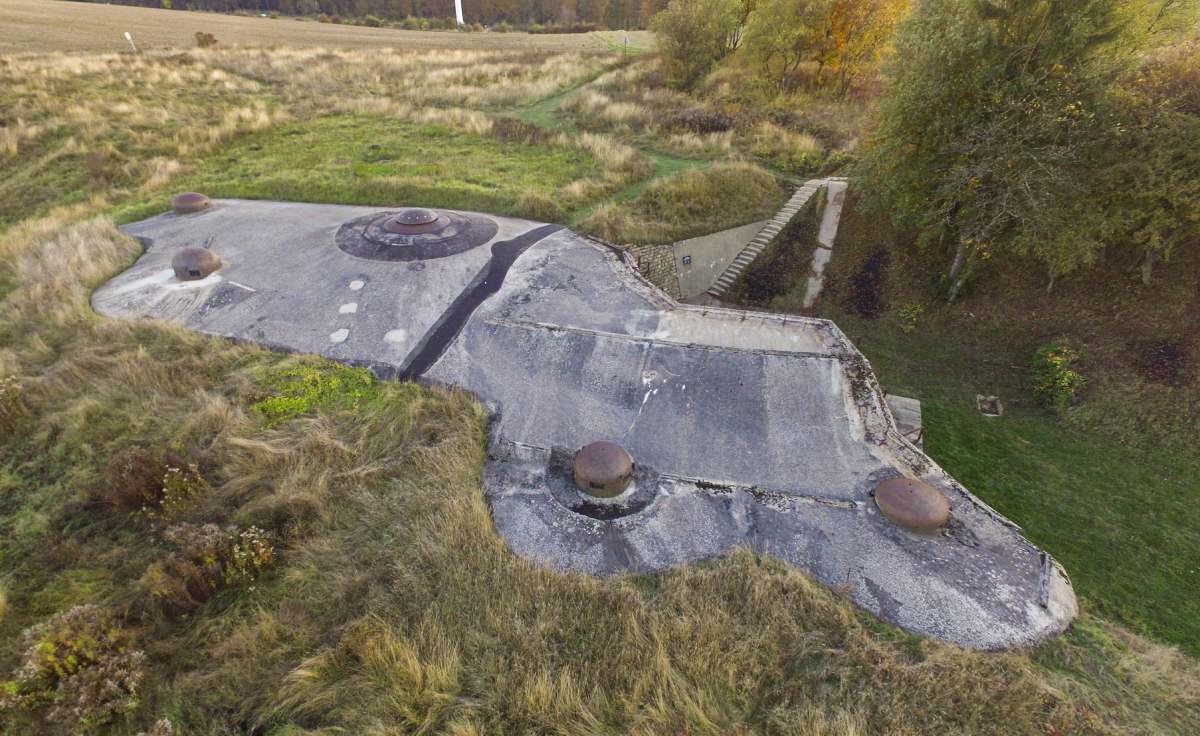 Ligne Maginot - EINSELING - A36 - (Ouvrage d'infanterie) - Vue d'ensemble - JOLAS, Jean-Michel