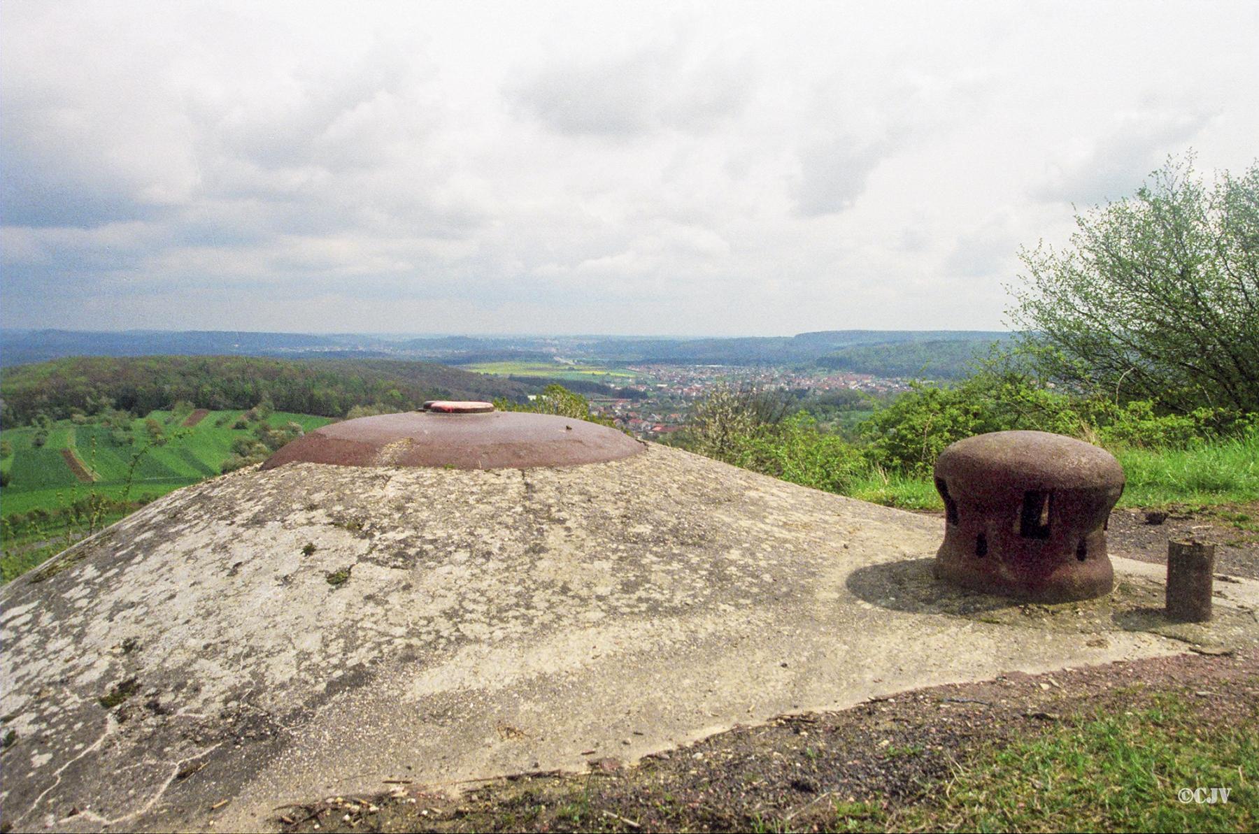 Ligne Maginot - KERFENT - A34 - (Ouvrage d'infanterie) - Bloc 4
Vue depuis la cloche VP sur Longeville-lès-St-Avold - Lia VERMEULEN
