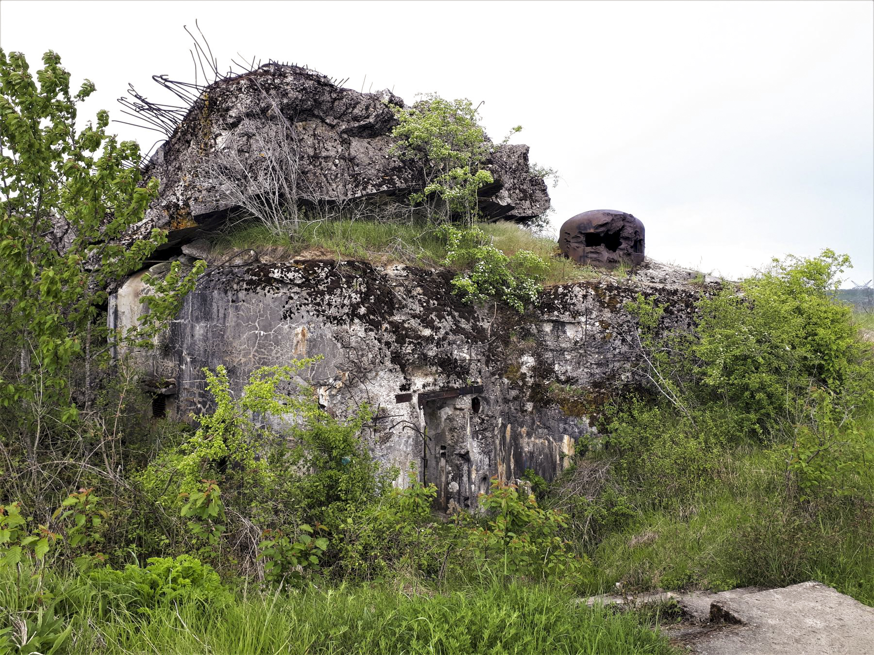 Ligne Maginot - EINSELING SUD - C73 - (Casemate d'infanterie) - Entrée et cloche GFM Sud - Gregory Fuchs