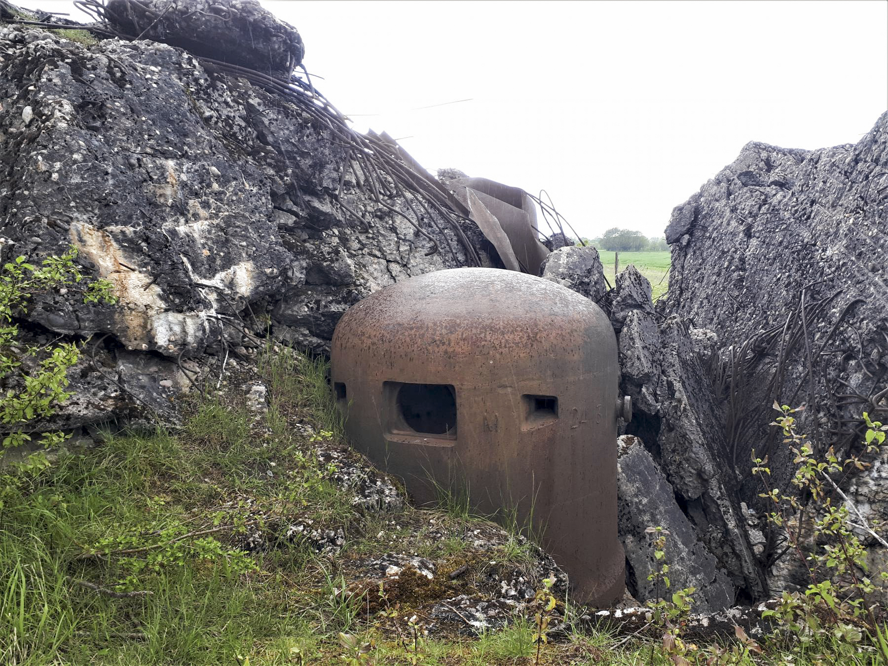 Ligne Maginot - EINSELING SUD - C73 - (Casemate d'infanterie) - La cloche JM - Gregory Fuchs