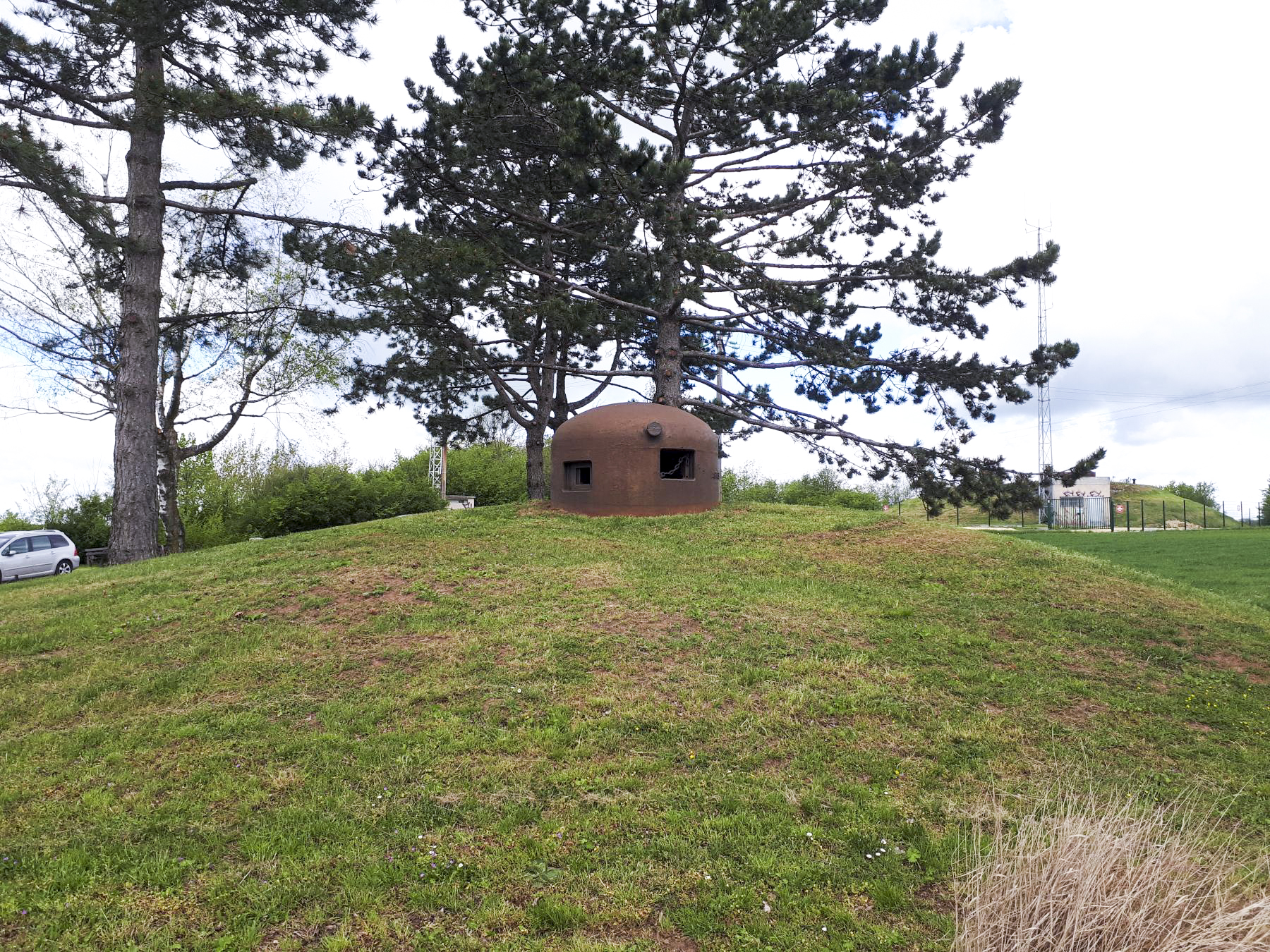 Ligne Maginot - EINSELING SUD - C73 - (Casemate d'infanterie) - La cloche GFM Nord récupéré et exposée au Mémorial des résistants et déportés - Gregory Fuchs