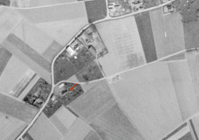 Ligne Maginot - BEF 485 - LE LONG PRE CENTRE 1 - (Blockhaus pour canon) -  - IGN - Géoportail 1951