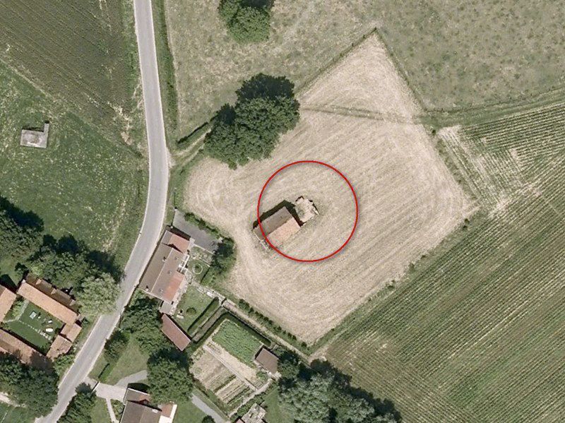Ligne Maginot - BEF 485 - LE LONG PRE CENTRE 1 - (Blockhaus pour canon) -  - GoogleEarth
