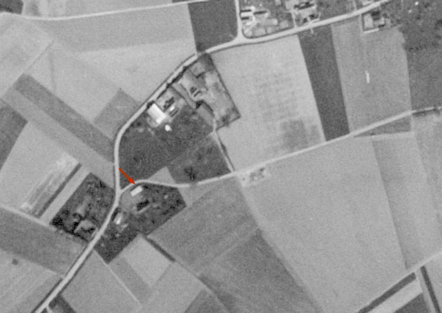 Ligne Maginot - BEF 491 - LE LONG PRE CENTRE 2 - (Blockhaus pour canon) -  - IGN - Géoportail 1951