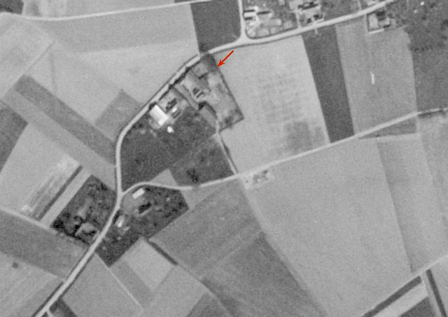 Ligne Maginot - BEF 487A - LE LONG PRE NORD 1 - (Blockhaus pour arme infanterie) -  - IGN - Géoportail 1951