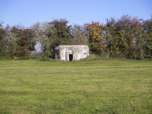 Ligne Maginot - BEF 504 - FLAGONIER CENTRE - (Blockhaus pour arme infanterie) - Situé dans son environnement. - Smardz Félix