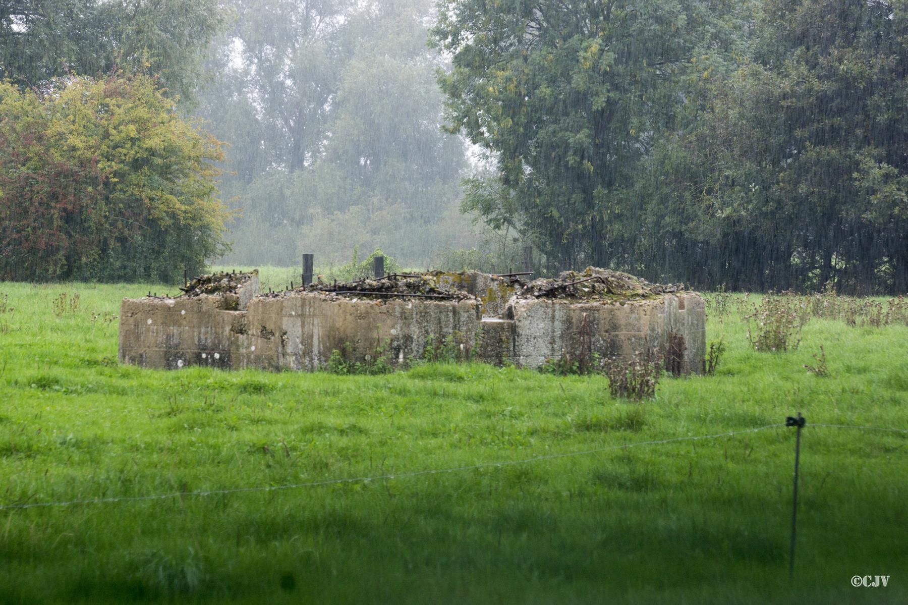 Ligne Maginot - BEF 539c - CIMETIÈRE de MOUCHIN 4 (Blockhaus pour arme infanterie) -  - Lia Vermeulen