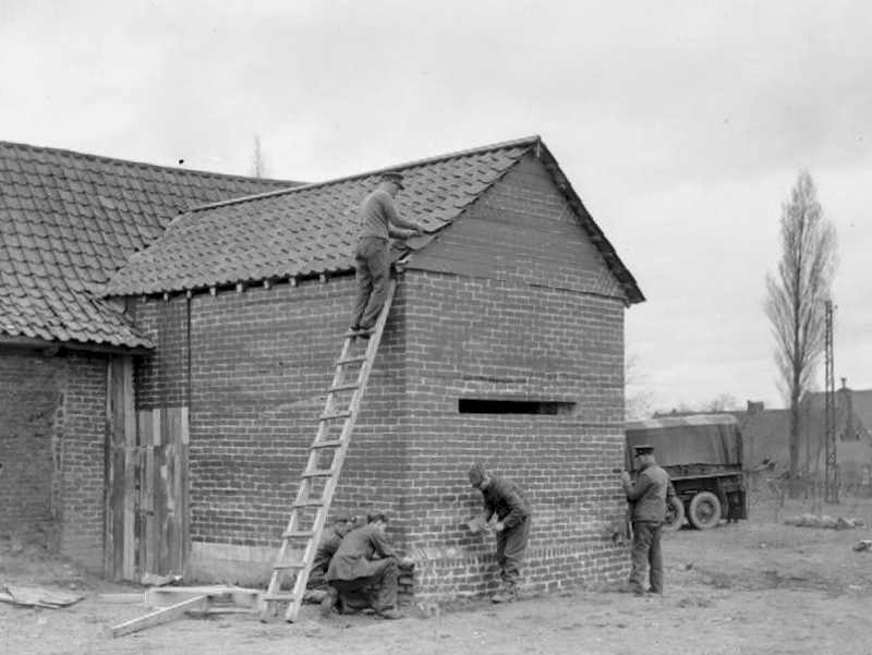 Ligne Maginot - BEF 554B - LE CRINQUET OUEST 2 - (Observatoire d'artillerie) -  - Imperial War Museum - F 4024