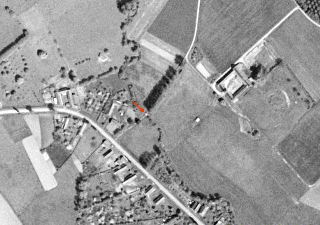 Ligne Maginot - BEF 608 - PLANARD EST 2 - (Blockhaus pour arme infanterie) -  - IGN - Géoportail 1951