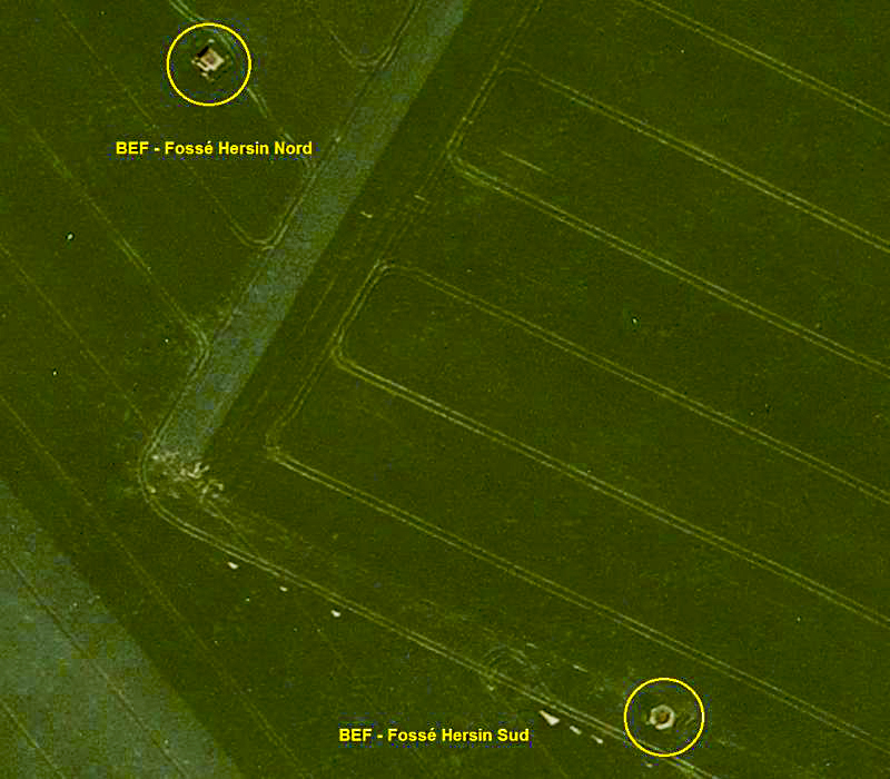 Ligne Maginot - BEF 604 - FOSSE HERSIN NORD - (Observatoire d'artillerie) -  - Bing Sat