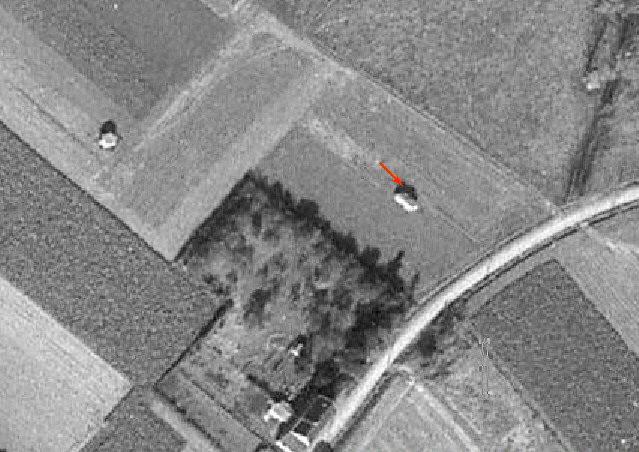 Ligne Maginot - BEF 633 - CASERNE DES DOUANES EST - (Blockhaus pour arme infanterie) -  - IGN - Géoportail 1967