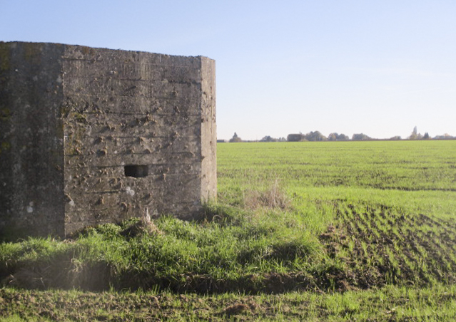 Ligne Maginot - BEF 632 - LA COUR - (Blockhaus pour arme infanterie) - A l'arrière blockhaus Grand Ridoir. - Smardz Félix