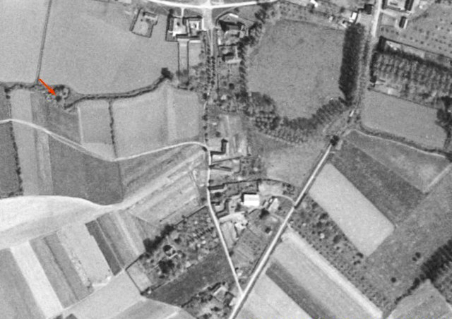 Ligne Maginot - BEF 635A - LE CUL DU FOUR NORD OUEST - (Blockhaus pour canon) -  - IGN - Géoportail 1951