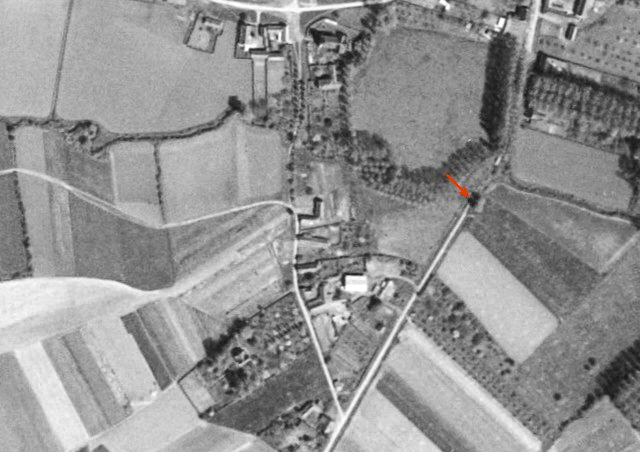 Ligne Maginot - BEF 635B - LE CUL DU FOUR NORD EST - (Blockhaus pour canon) -  - IGN - Géoportail 1951