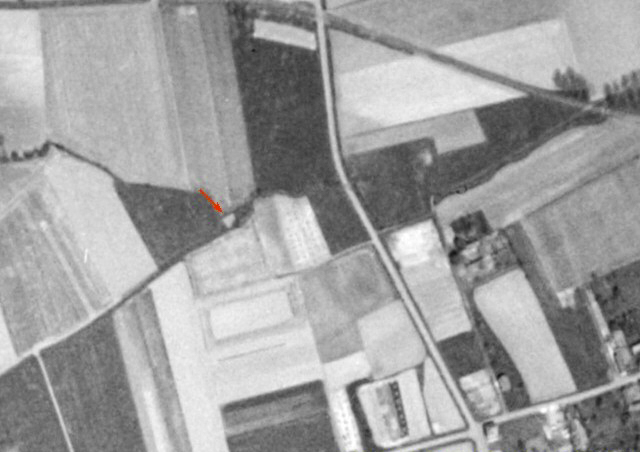 Ligne Maginot - BEF 670 - LA VERTE RUE NORD - (Casemate d'artillerie) -  - Geoportail (Archives IGN 1951)
