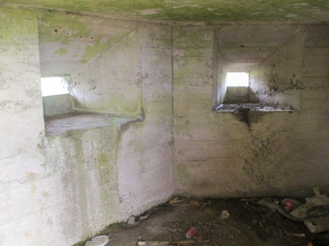 Ligne Maginot - BEF 677 - CENSE DE WABENPRE - (Blockhaus pour arme infanterie) - Intérieur du blockhaus. - Smardz Félix