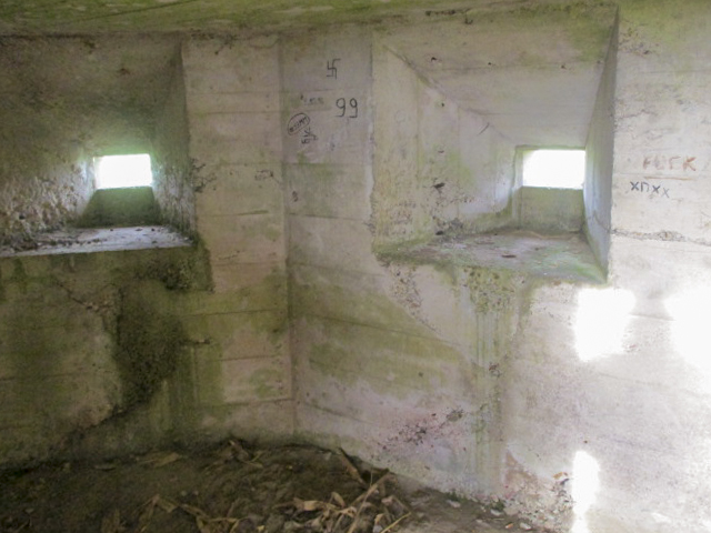Ligne Maginot - BEF 677 - CENSE DE WABENPRE - (Blockhaus pour arme infanterie) - Intérieur du blockhaus. - Smardz Félix