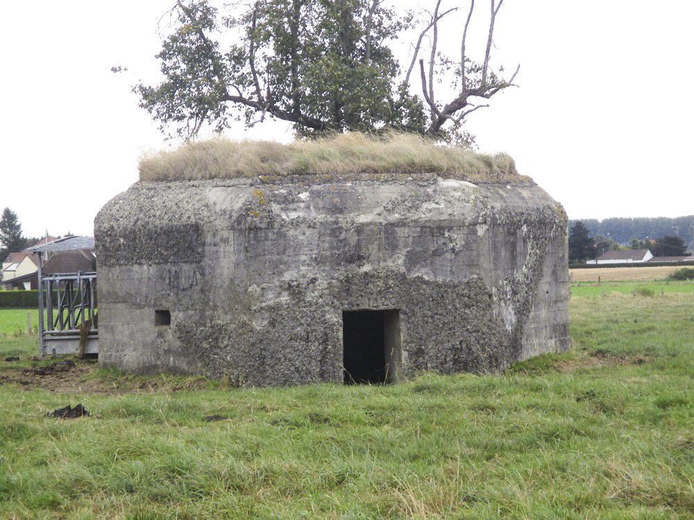 Ligne Maginot - BEF 691 - GAUQUIER Est (Blockhaus pour arme infanterie) - Vue prise de la rue de Beaulieu. - Smardz Félix