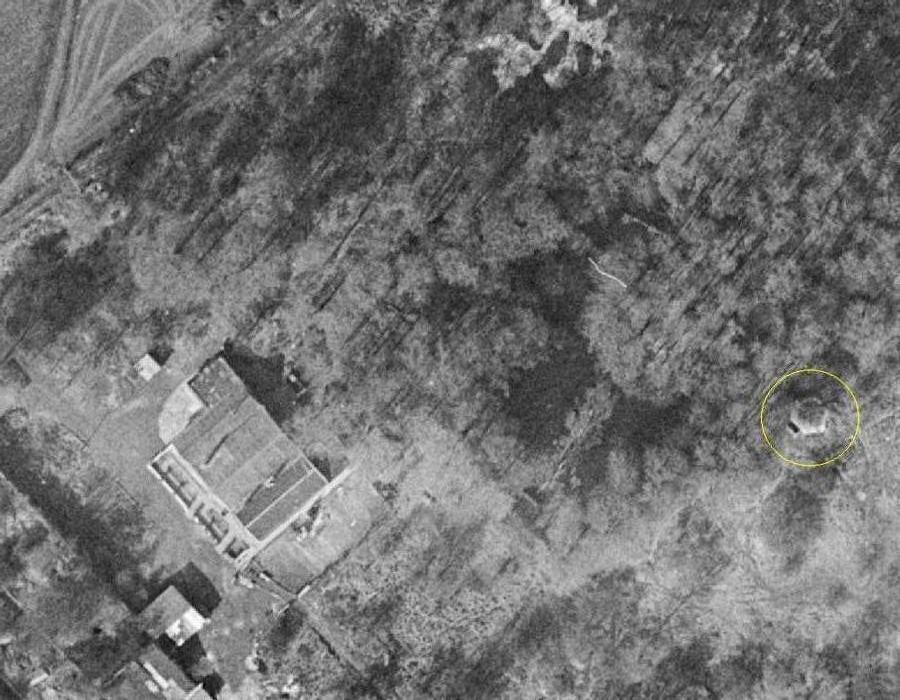 Ligne Maginot - BEF 694 - L'ESPIERRE Est (Blockhaus pour arme infanterie) -  - IGN - Géoportail 1965