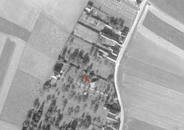 Ligne Maginot - BEF 708 - TOURMIGNIES - (Casemate d'artillerie) -  - IGN - Géoportail 1967