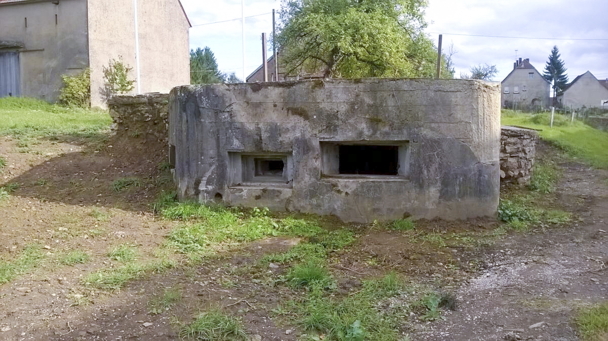 Ligne Maginot - BETTVILLER 1 (AVANT POSTE) - (Blockhaus pour canon) -  - BACH Jean-Marie