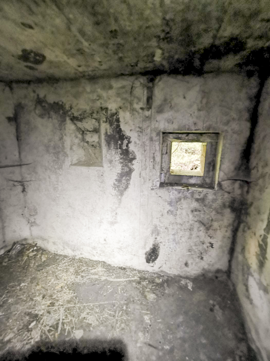 Ligne Maginot - B591 - RICHARDSHAEUSER 5 - (Blockhaus pour arme infanterie) - La chambre de tir, partie droite. - leiraph