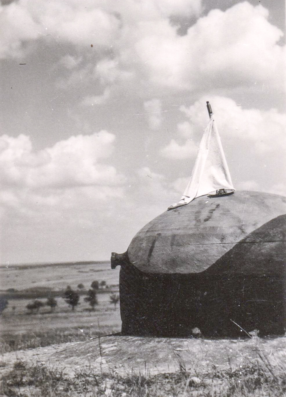 Ligne Maginot - BINING - (Casemate d'infanterie) - La casemate après les combats - Inconnu