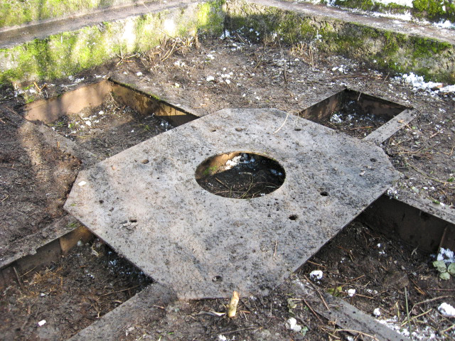 Ligne Maginot - DORFWIESE 3 - (Cuve pour canon) - Plateforme