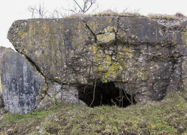 Ligne Maginot - FERME WELSCHHOF NORD - (Blockhaus pour arme infanterie) - Façade de tir - Christian LENHARD