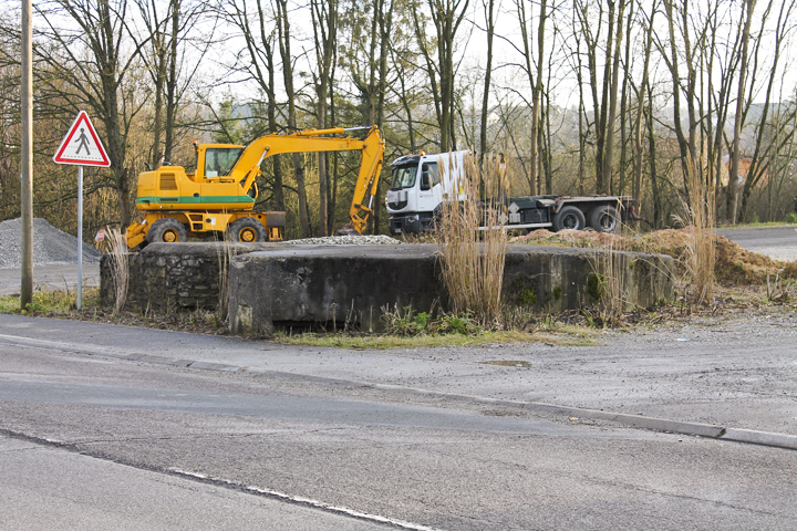 Ligne Maginot - GROS REDERCHING CENTRE (AVANT POSTE) - (Blockhaus pour arme infanterie) - Facade de tir - Christian LENHARD