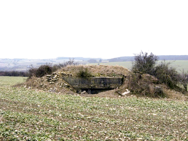 Ligne Maginot - GARTEN 4 - (Blockhaus pour canon) - Façade arriere - Christian LENHARD