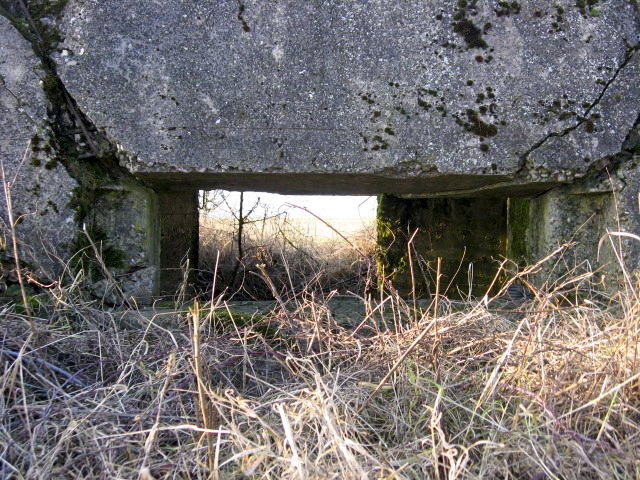 Ligne Maginot - GUCKENBERG 1 - (Blockhaus pour canon) - Créneau pour canon - Christian LENHARD