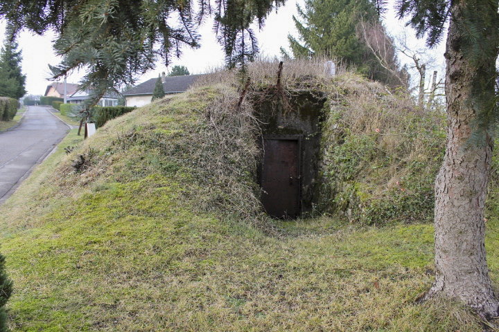 Ligne Maginot - GROS REDERCHING OUEST (AVANT POSTE) - (Blockhaus pour arme infanterie) - La facade arriere - Christian LENHARD