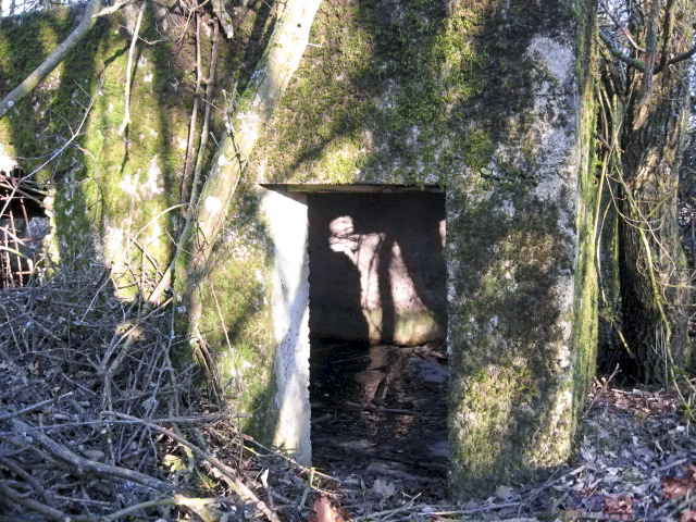 Ligne Maginot - GUCKENBERG 3 - (Blockhaus pour canon) - L'entrée du personnel - Christian LENHARD