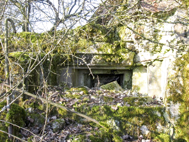 Ligne Maginot - HAMMELSWIESE 1 - (Blockhaus pour arme infanterie) - Créneau mitrailleuse - Christian LENHARD