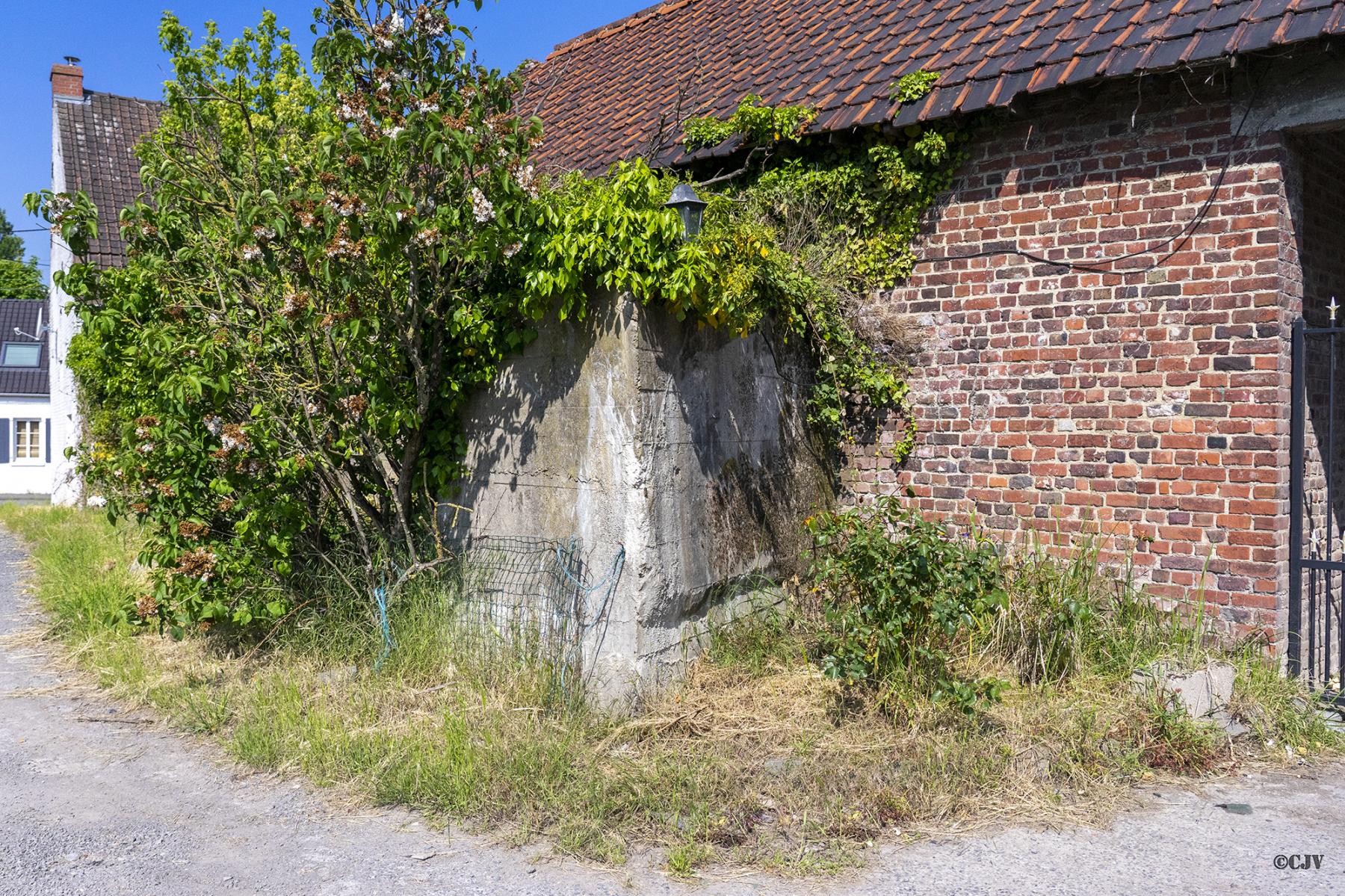 Ligne Maginot - BEF 257 - LE DURMONT SUD - (Blockhaus pour canon) - Mur d'aile - Lia VERMEULEN