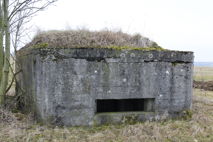 Ligne Maginot - HILLEN NORD - (Blockhaus pour canon) - Façade de tir - Christian LENHARD